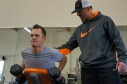 Brendan Steele at Stark Training in Irvine, CA